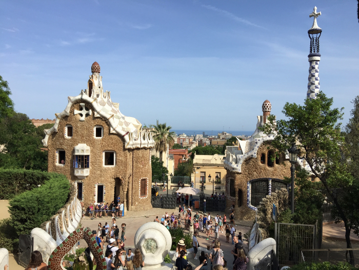 Gaudi designed Park Guell